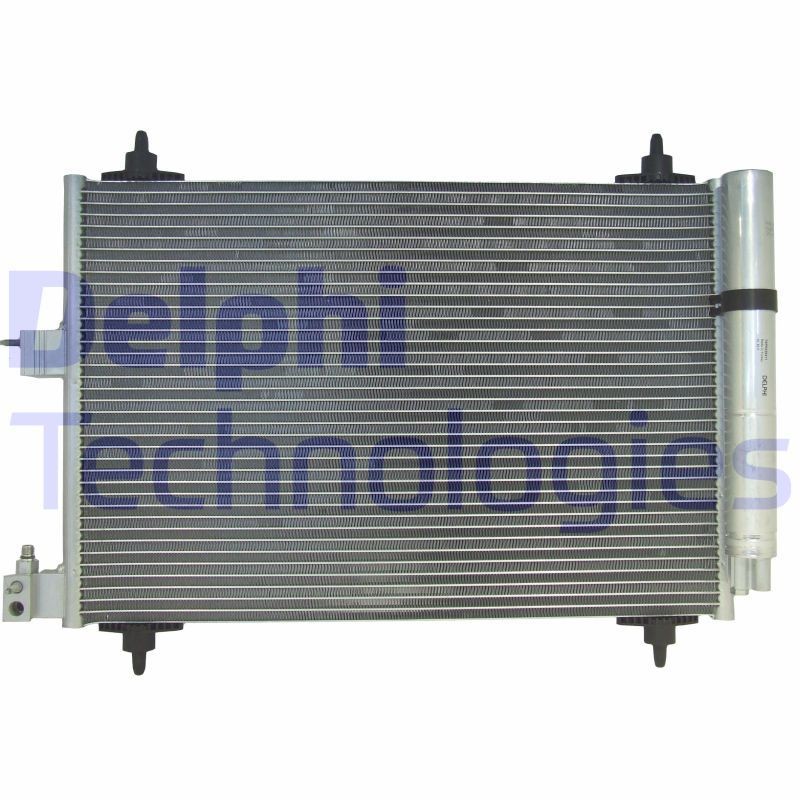 DELPHI Lauhdutin, ilmastointilaite TSP0225411 DELPHI TSP0225411 PEUGEOT PARTNER Lauhdutin halvat