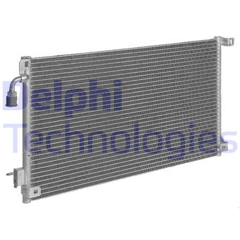 DELPHI Condenseur, climatisation TSP0225412 TSP0225412 Condenseur de clim DELPHI CITROЁN C4