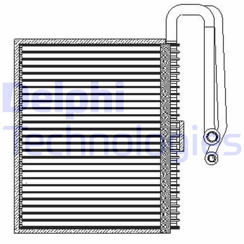 DELPHI Výparník klimatizácie TSP0525207 DELPHI TSP0525207 Výparník klimatizácie Opel Movano Van x70 originálne cena