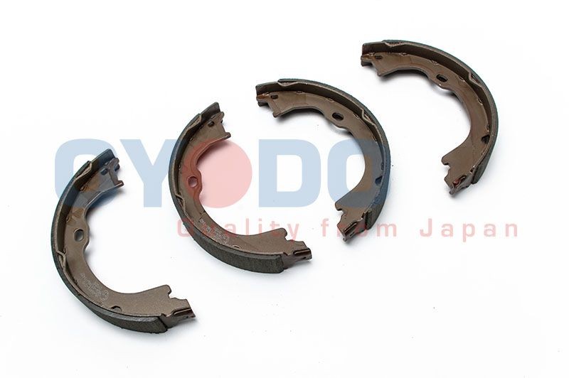 Oyodo Jarrukenkäsarja, seisontajarru 25H0A10-OYO Wrangler IV (JL) käsijarrukengät Oyodo 25H0A10-OYO