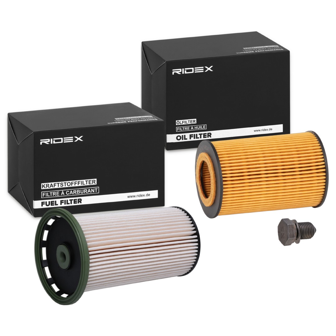 RIDEX Σετ φίλτρων 4055F34708 4055F34708 Σετ φίλτρων SKODA OCTAVIA RIDEX