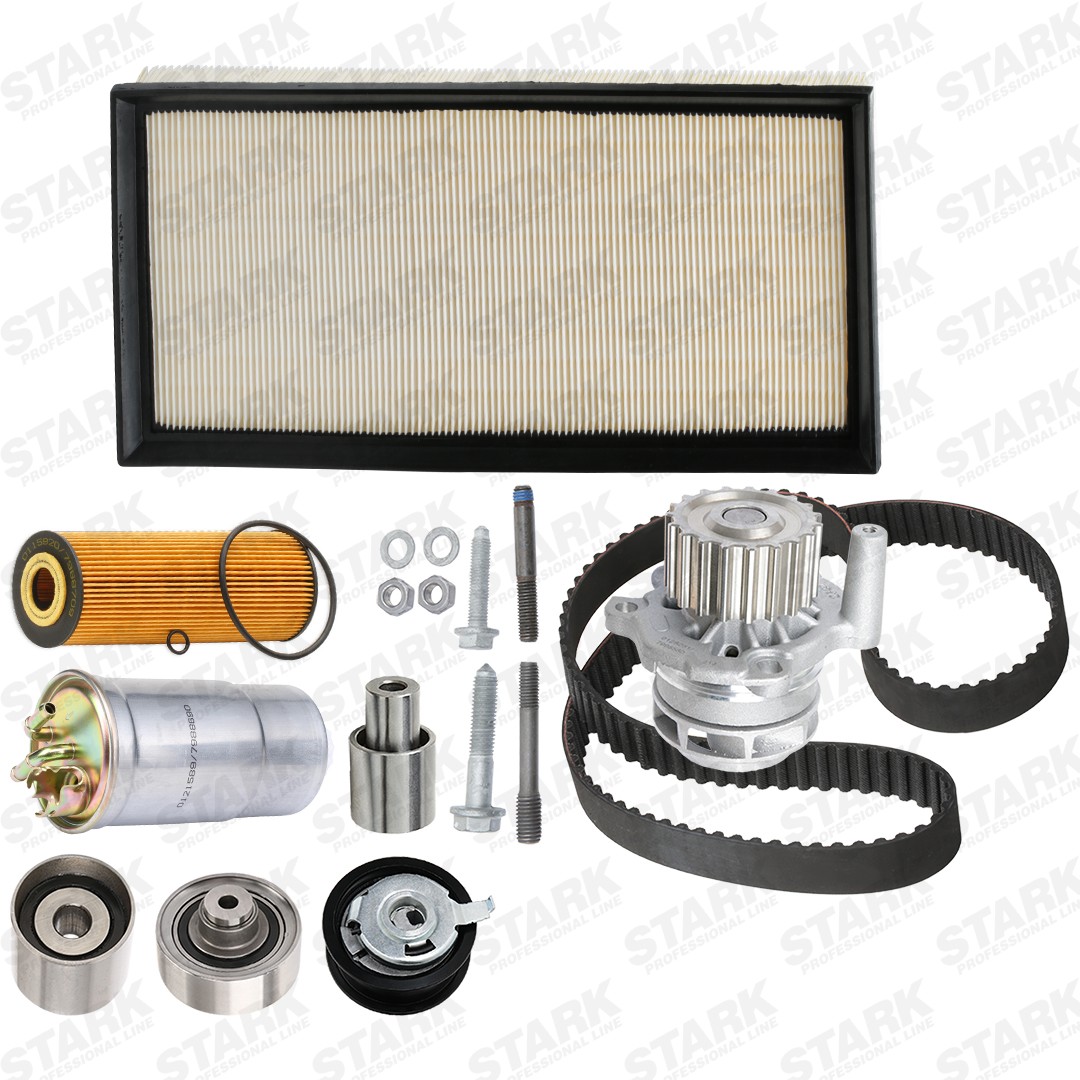STARK Onderhoudspakket SKPSM-45724838 SKPSM-45724838 Onderhoudspakket en filterset SEAT ALTEA STARK
