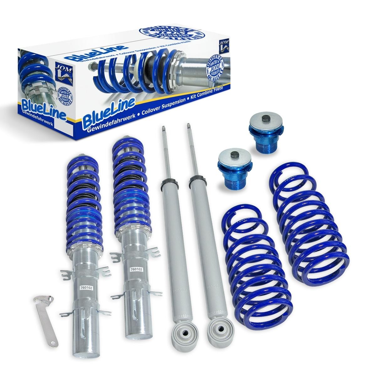 JOM Kit de suspensão, molas / amortecedores 741001 Kit de amortecedor JOM HYUNDAI BlueLine 741001