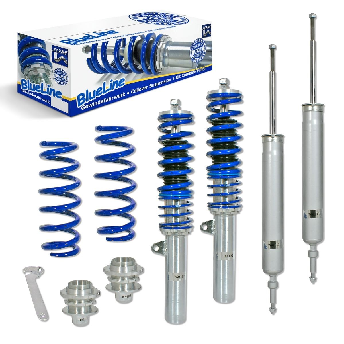 JOM Sport Kit, fjærsett / dempere 741027 741027 BlueLine Sportsunderstell BMW X6 JOM