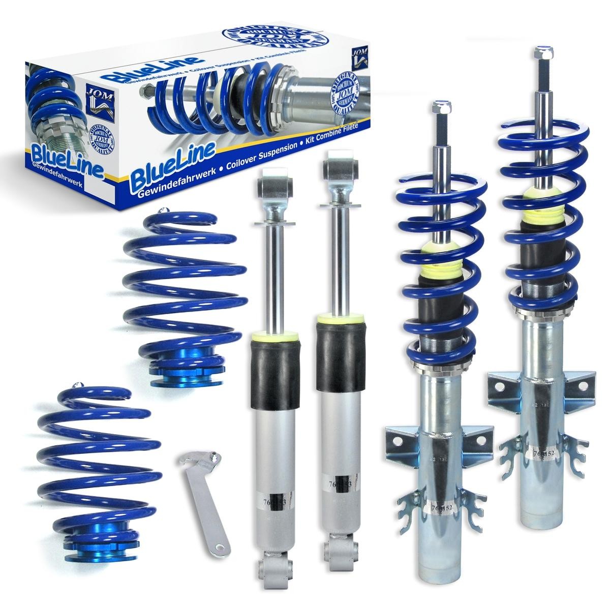 JOM Kit de suspensão, molas / amortecedores 741094 Kit de suspensão molas amortecedores HYUNDAI JOM BlueLine 741094