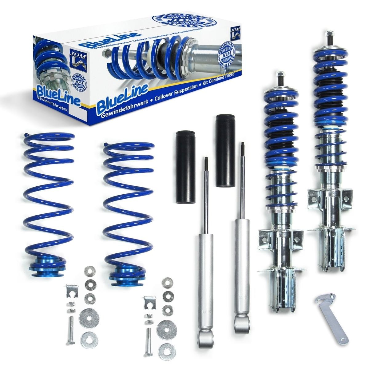 JOM Sport Kit, fjærsett / dempere 741106 741106 BlueLine Sportsunderstell VOLVO XC60 JOM