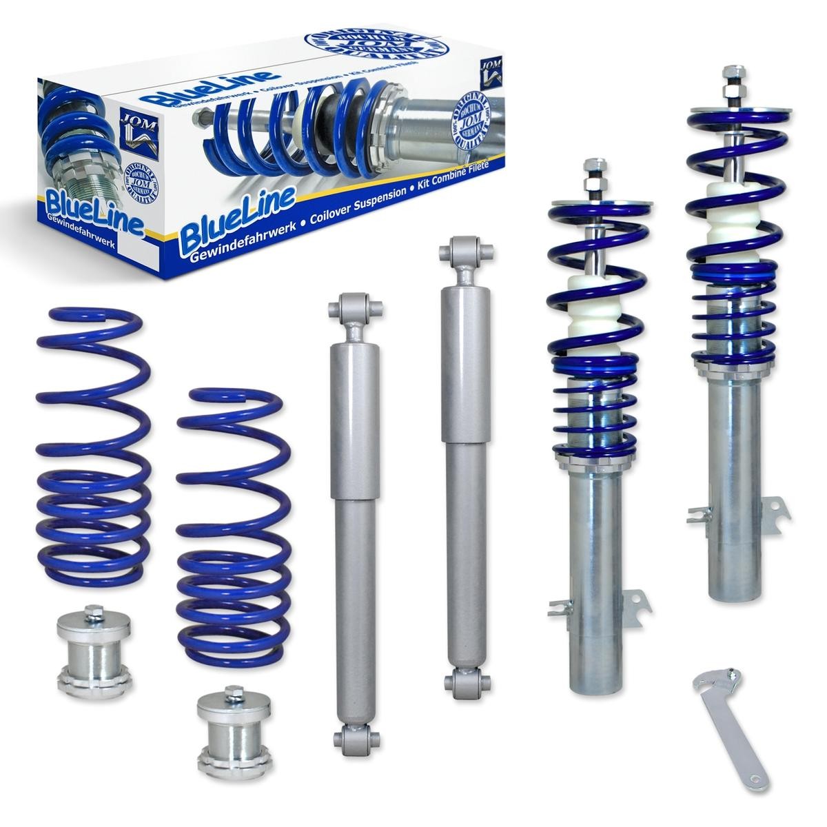 JOM Balstiekārtas komplekts, Atsperes / Amortizatori 741110 741110 BlueLine Sporta balstiekārtas PEUGEOT 806 JOM