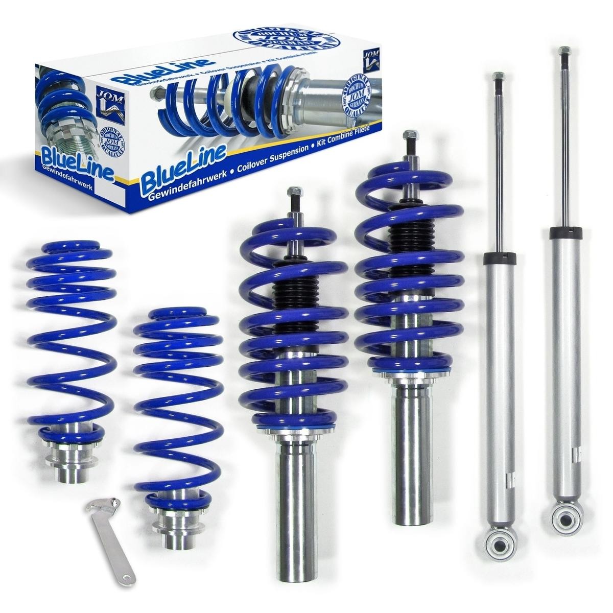 JOM Balstiekārtas komplekts, Atsperes / Amortizatori 741120 741120 BlueLine Sporta balstiekārtas PEUGEOT 806 JOM
