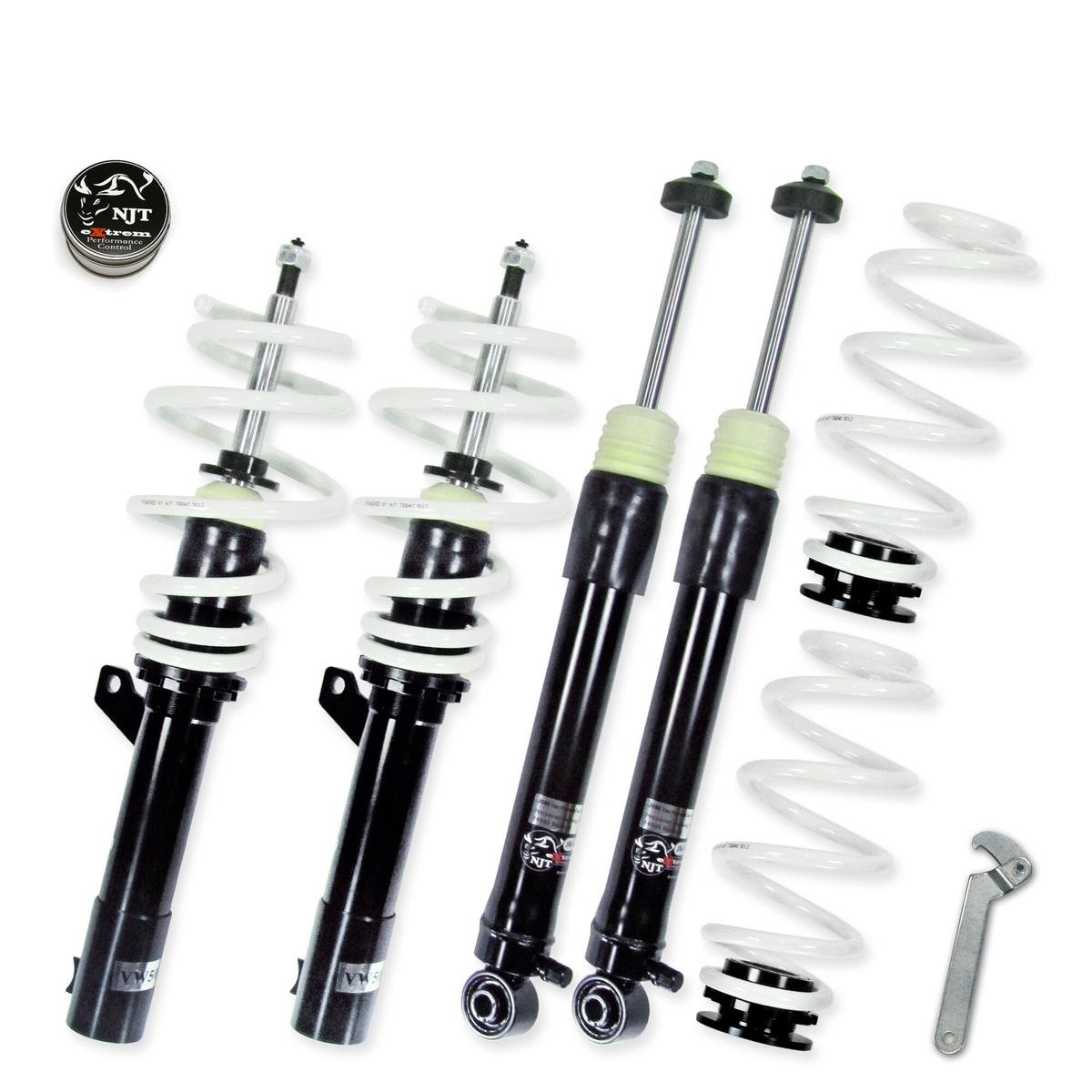 JOM Schokdemper met veer 751046 751046 Schroefset JOM SEAT ARONA