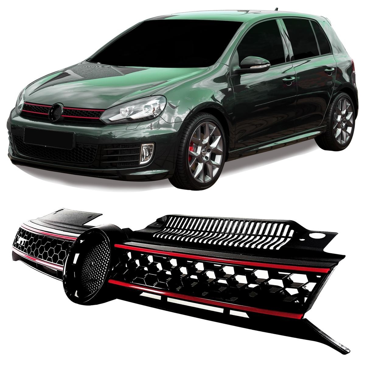 JOM Grille de calandre 1L0853653SME 1L0853653SME Calandre tuning Volkswagen POLO JOM