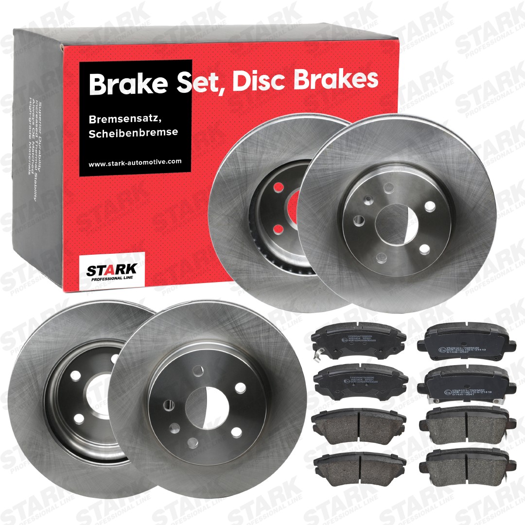 STARK Brake discs and pads set SKBK-10991761 CHEVROLET TRAX STARK brake discs and pads SKBK10991761