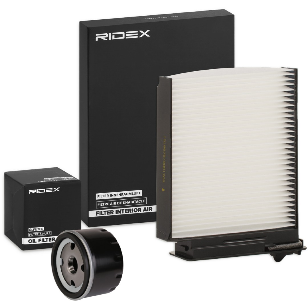 RIDEX Filter - Sada 4055F34717 4055F34717 Filter - sada NISSAN X-TRAIL RIDEX