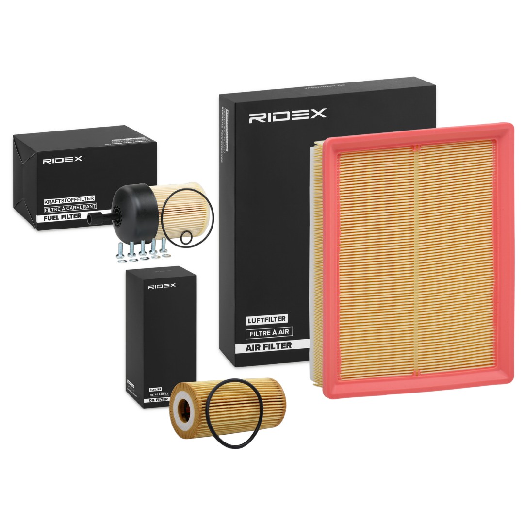 RIDEX Kit filtri 4055F34719 4055F34719 Kit filtri RIDEX NISSAN NAVARA costo