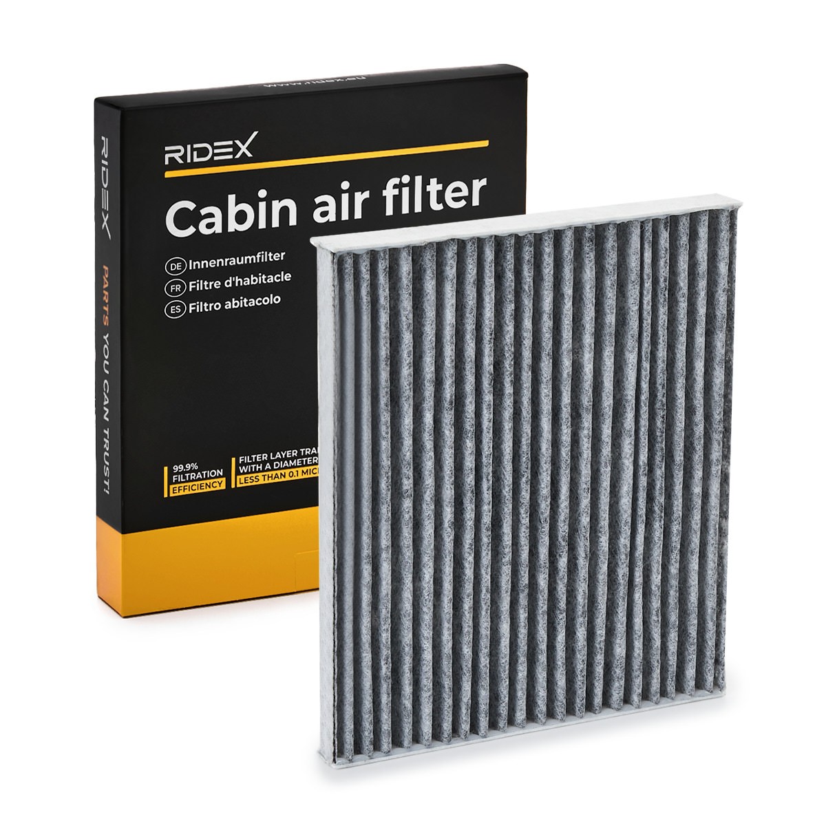 RIDEX Interieurfilter 424I0740 Suzuki CARRY Kasten Interieurluchtfilter RIDEX 424I0740