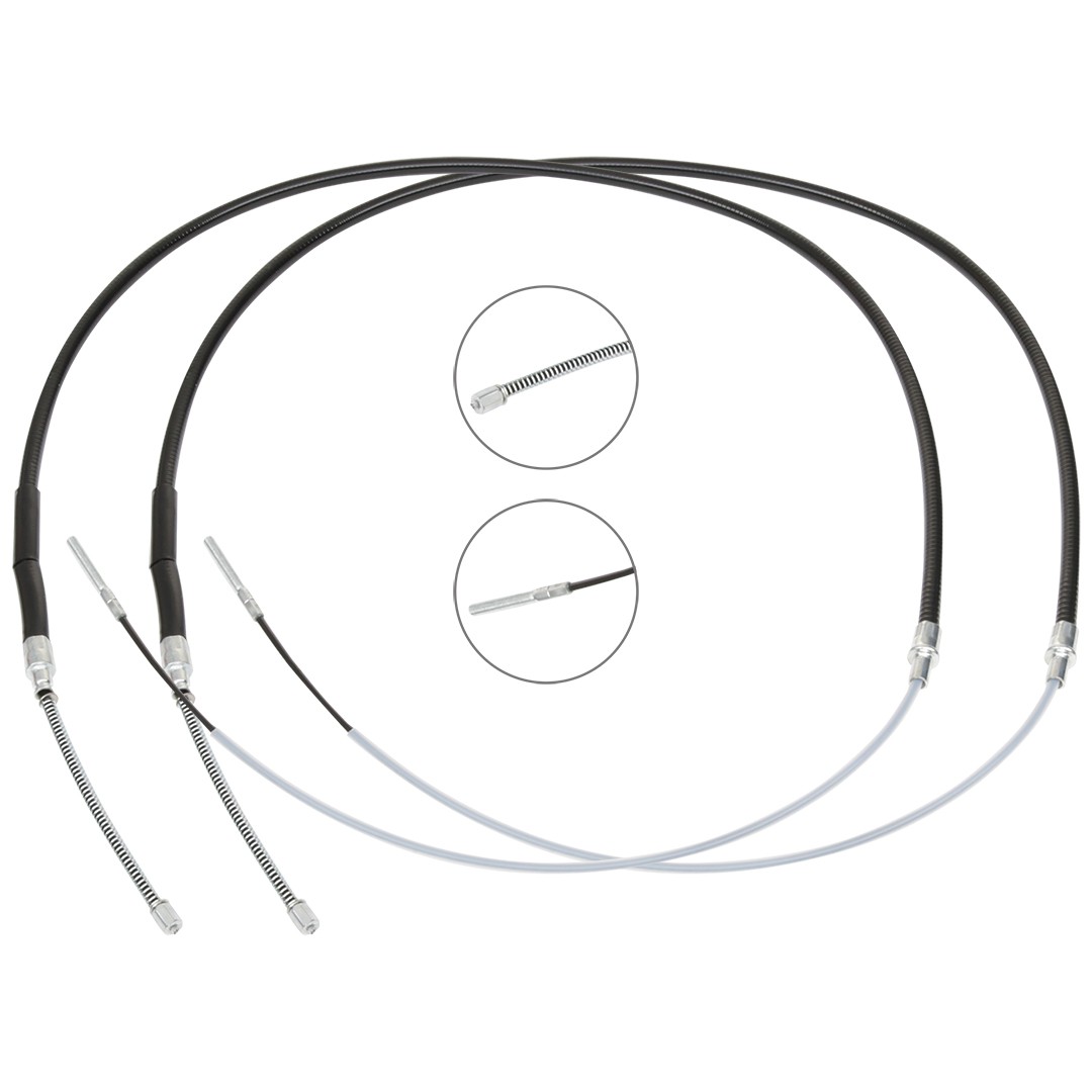 RIDEX Żażné lanko parkovacej brzdy 124C1151 124C1151 Lanko ručnej brzdy VOLVO XC40 RIDEX