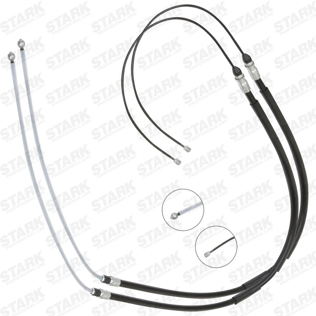 STARK Żażné lanko parkovacej brzdy SKCPB-1051195 Parkovacia brzda STARK BMW Rad 5 SKCPB-1051195
