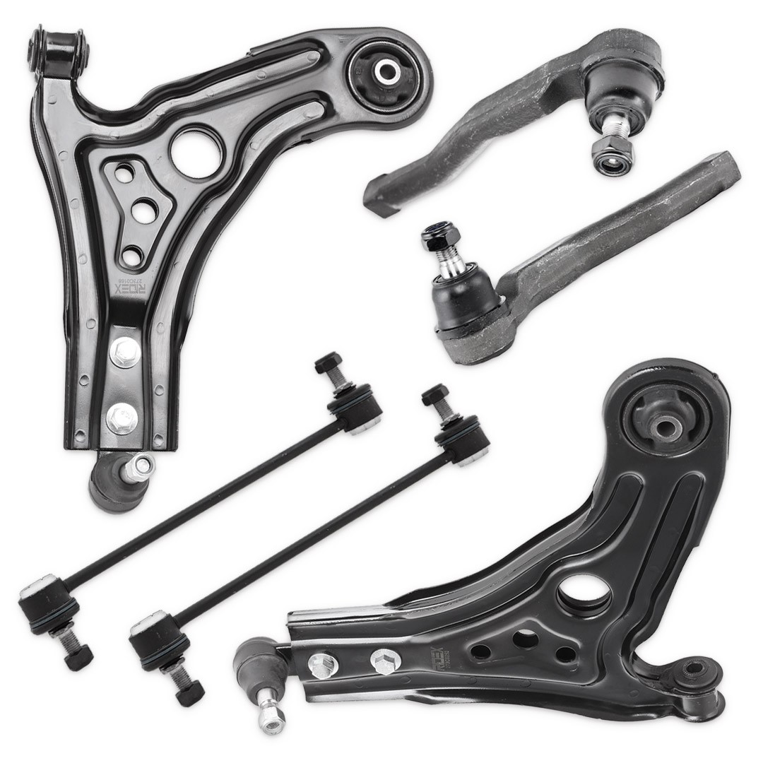 RIDEX Kit de réparation, bras triangulaire 772S1096 Kit de réparation de triangle de suspension RIDEX CAPTIVA 772S1096 pas cher