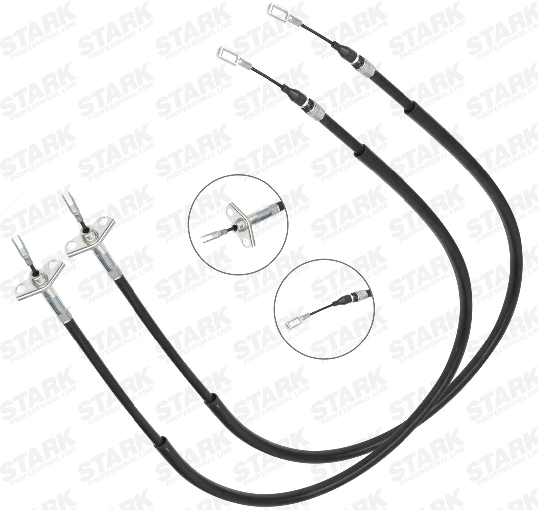 STARK Håndbremsekabel SKCPB-1051204 Bremsekabel STARK Mercedes-Benz GLC SKCPB-1051204