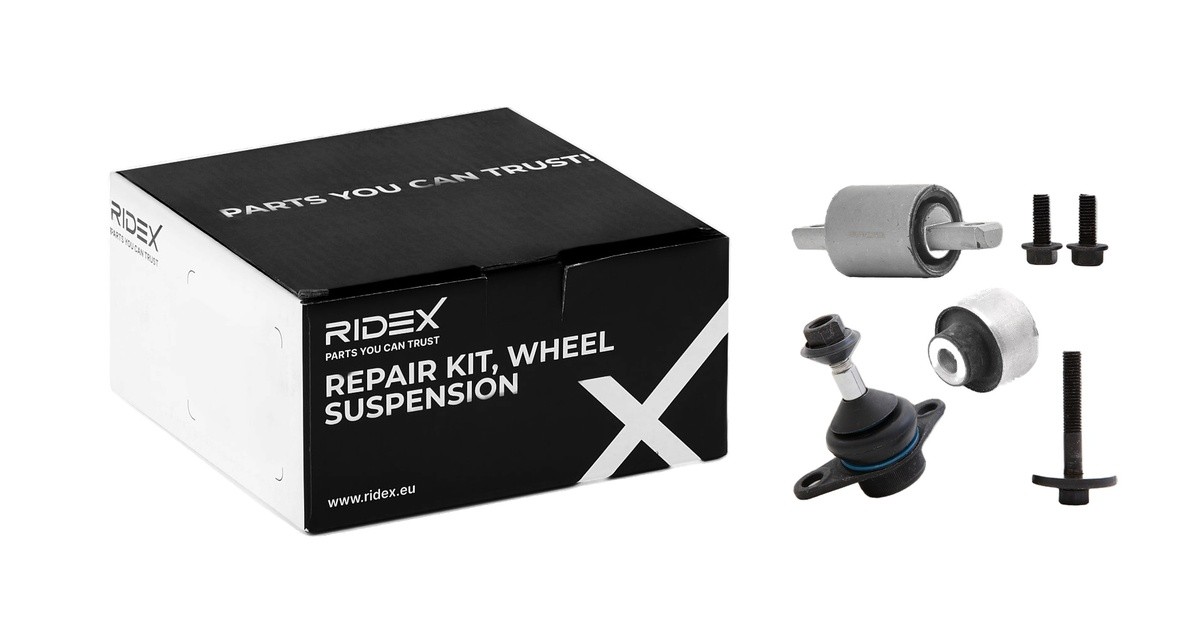 RIDEX Σετ επισκευής, ανάρτηση τροχών 771R0162 Σετ επισκευής ψαλίδι RIDEX V90 Στέισον βάγκον 771R0162 φθηνά