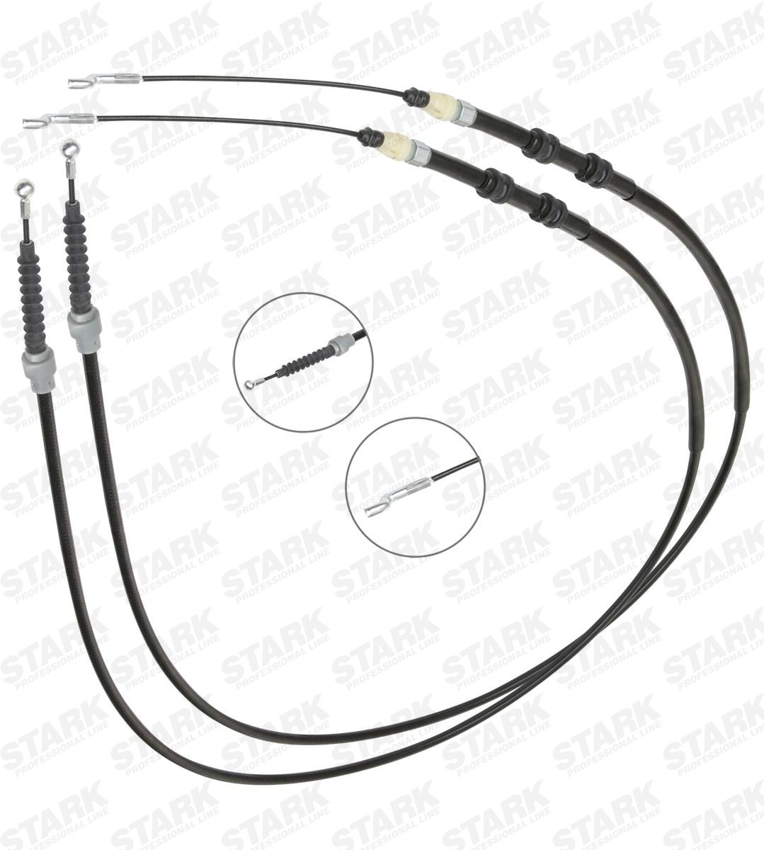 STARK Hand brake cable SKCPB-1051213 SKCPB-1051213 STARK handbrake for VW SCIROCCO