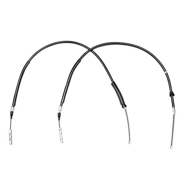 RIDEX Cabo de aço, travão de estacionamento 124C1235 Cabo de travão de estacionamento RIDEX A7 124C1235 baratos