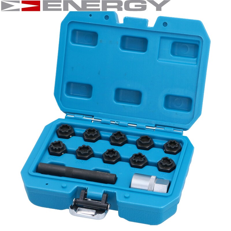 Module d'outils de desserage, serrure de jante ENERGY NE00713 ENERGY NE00713 Goujon de roue MERCEDES-BENZ Classe M 2003