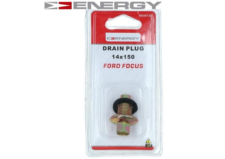 ENERGY Βιδωτή τάπα, λεκάνη λαδιού NE00729 ENERGY NE00729 Βίδα εκκένωσης κάρτερ Ford Transit mk5 Van τιμες