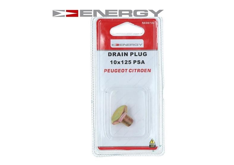 ENERGY Sealing Plug, oil sump NE00730 ENERGY NE00730 PEUGEOT 308 II SW Box Body / Estate (LC_) drain plug replacement