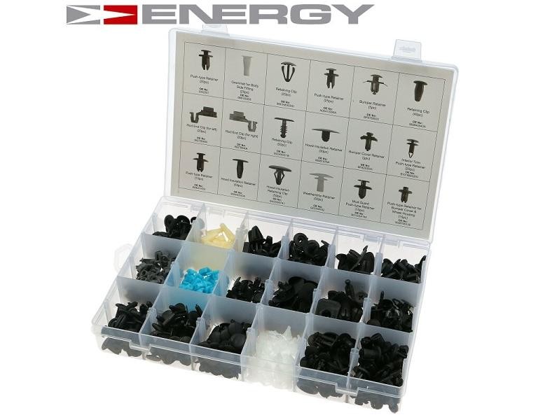 ENERGY Holding Clip Set, body NE00758 NE00758 ENERGY bumper brackets FORD FOCUS
