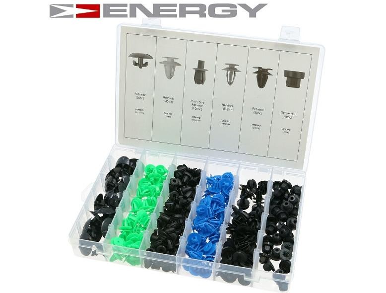 ENERGY Clipssæt, karosseri NE00771 Kofangerstiver ENERGY COMBO NE00771 billig