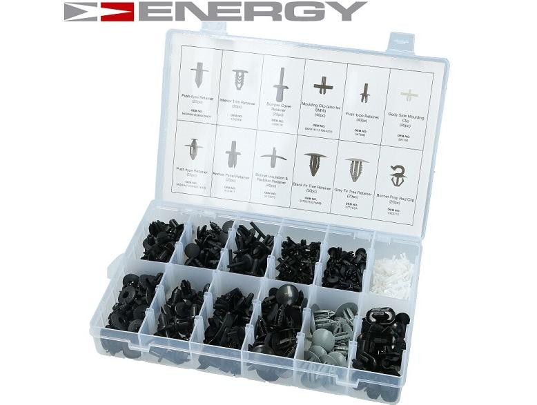 ENERGY Σετ κλιπ στερέωσης, αμάξωμα NE00774 NE00774 Κάλυμμα, προβολείς ομίχλης PORSCHE CAYMAN ENERGY