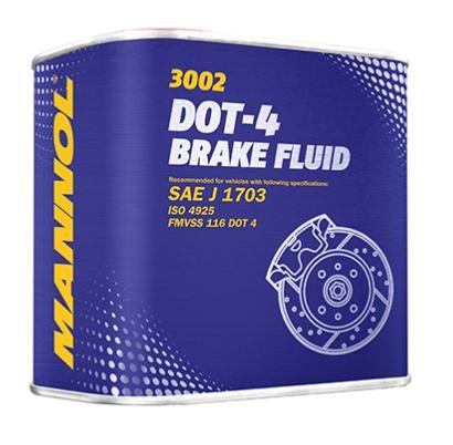 MANNOL Brake Fluid MN3002-05ME MN3002-05ME MANNOL brake fluid for CITROЁN C8