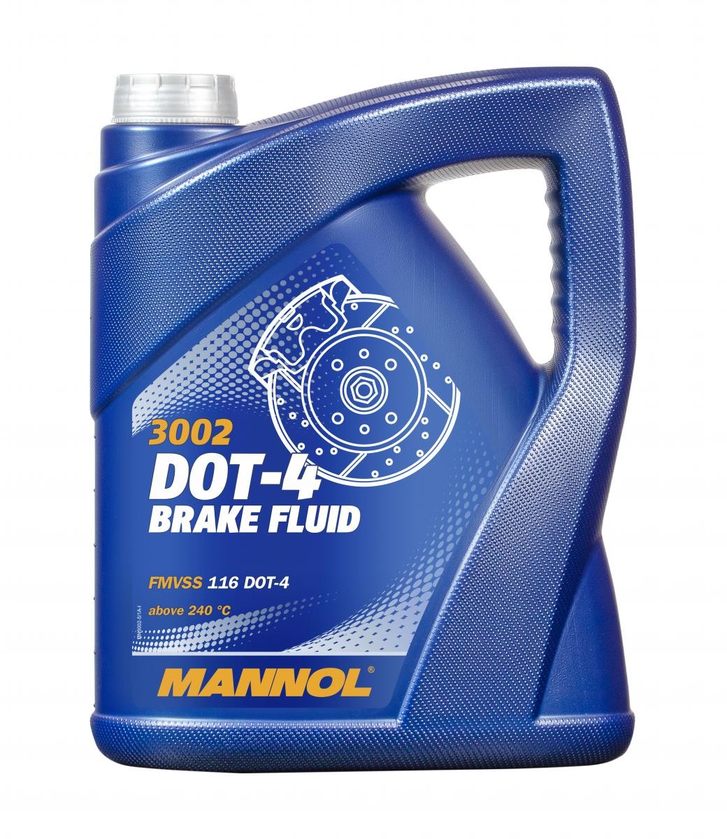 MANNOL Bremsevæske MN3002-5 Bremsevæske FIAT MANNOL DOT-4 BRAKE FLUID MN3002-5