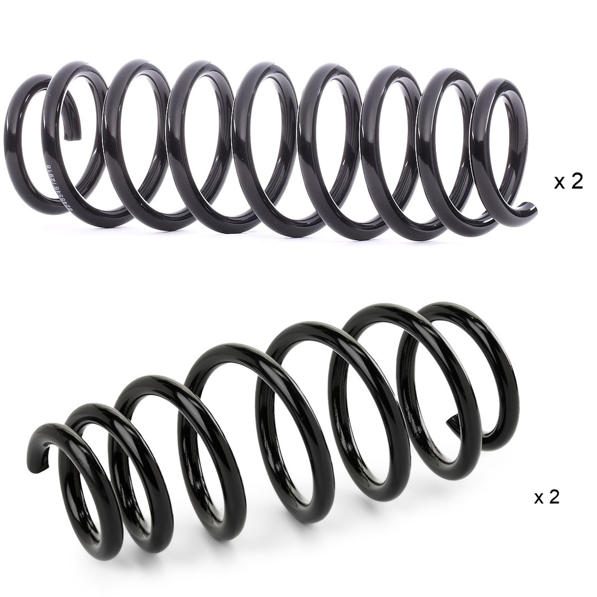 RIDEX Kit de suspensão, molas 189S0047 RIDEX Kit de suspensão molas MG 189S0047