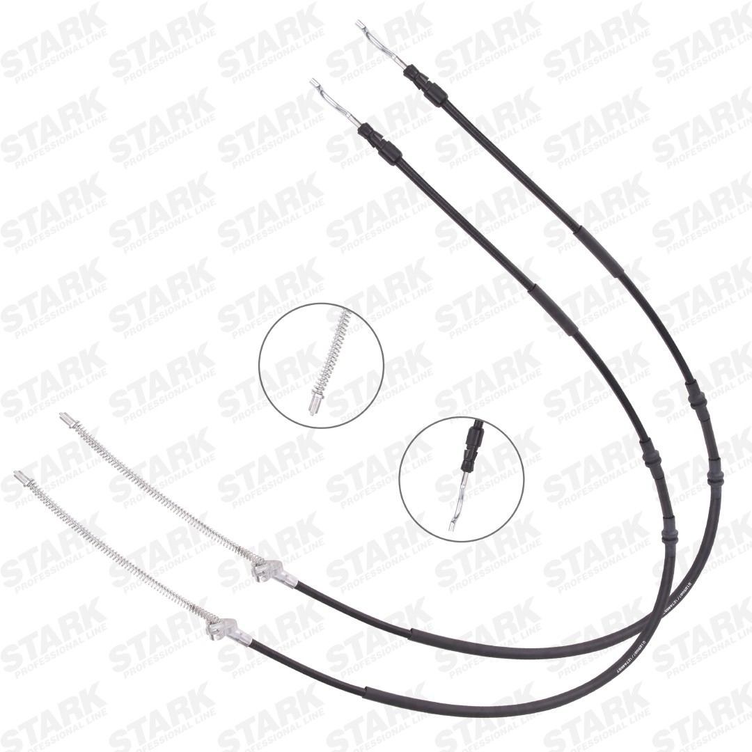 STARK Hand brake cable SKCPB-1051347 SKCPB-1051347 STARK handbrake for VW SCIROCCO