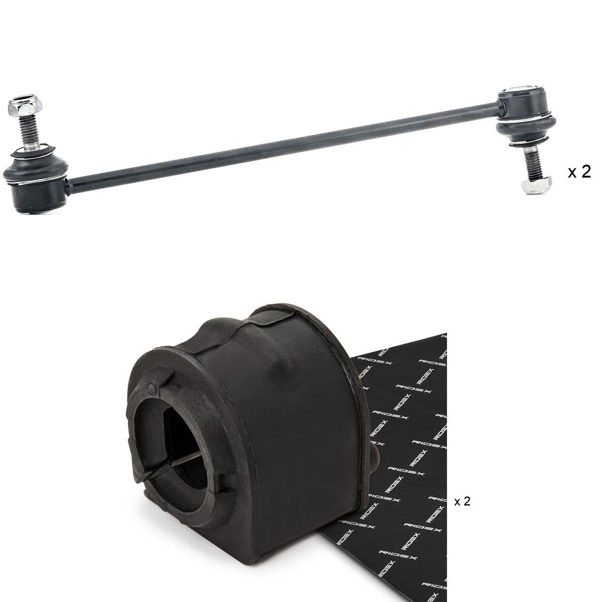 RIDEX Kit riparazione, Sopporto stabilizzatore 1097S0114 1097S0114 Biellette barra stabilizzatrice VOLVO V70 RIDEX costo
