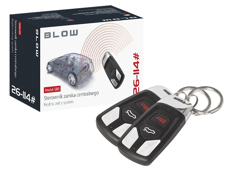 BLOW Commande à distance, verrouillage central 26-114# 26-114# S80 Fermeture centralisée NISSAN NV300 BLOW