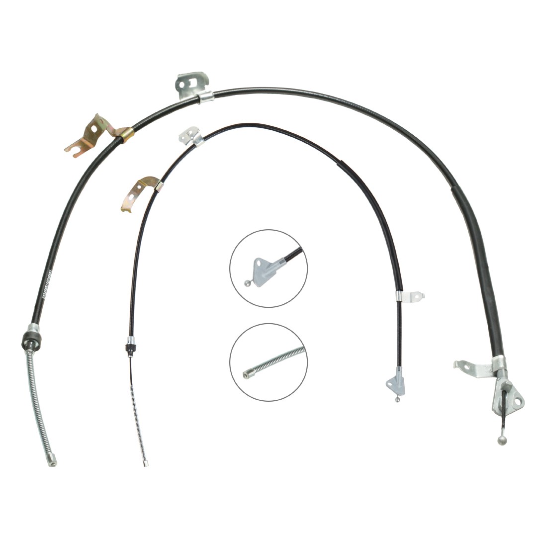 RIDEX Tross, seisupidur 124C1476 Käsijarru vaijeri RIDEX Toyota HIACE 124C1476