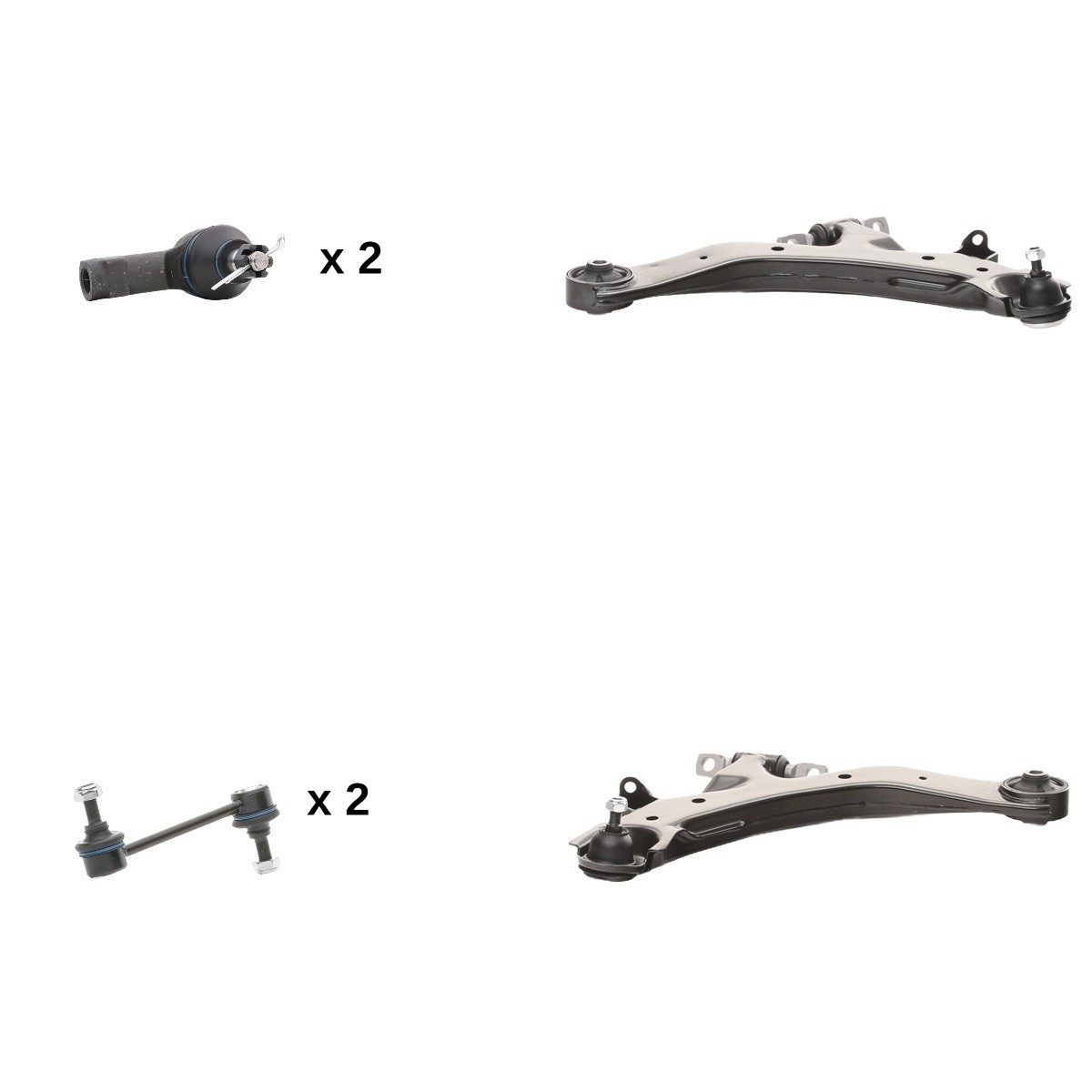 RIDEX Reparationssats för länkarmar 772S1150 772S1150 RIDEX reparationssats länkarm Hyundai GRANDEUR