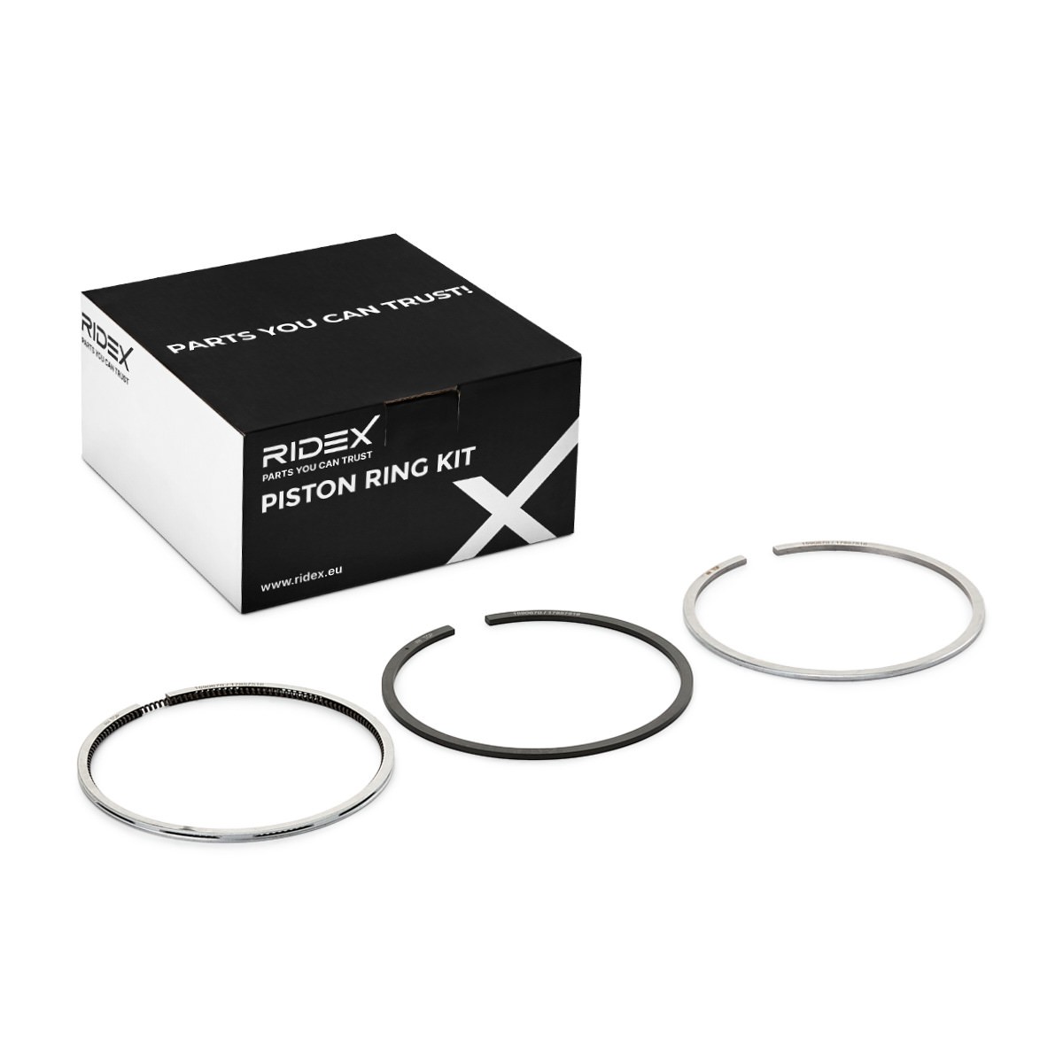 RIDEX Kolvringsats 444P0230 444P0230 RIDEX fascia pistone FIAT CROMA