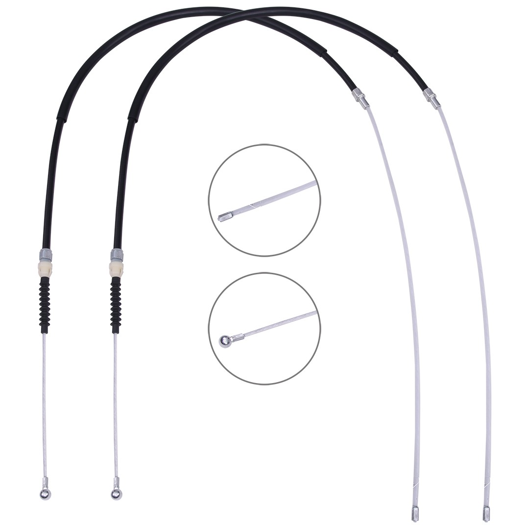 RIDEX Câble de frein à main 124C1516 Skoda FELICIA Câble de frein à main RIDEX 124C1516