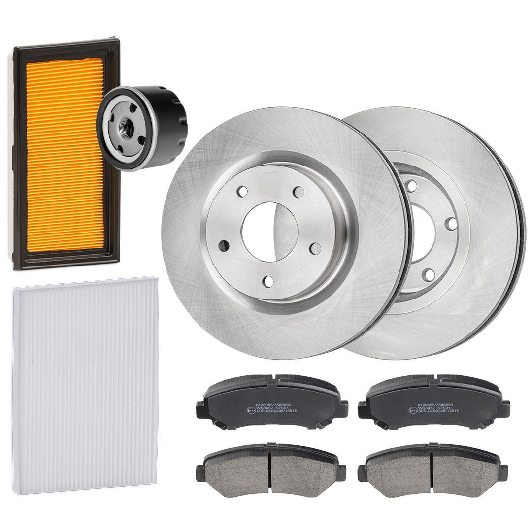 RIDEX Servicekit 4682P24850 4682P24850 Servicekit och filtersats RIDEX NISSAN NAVARA