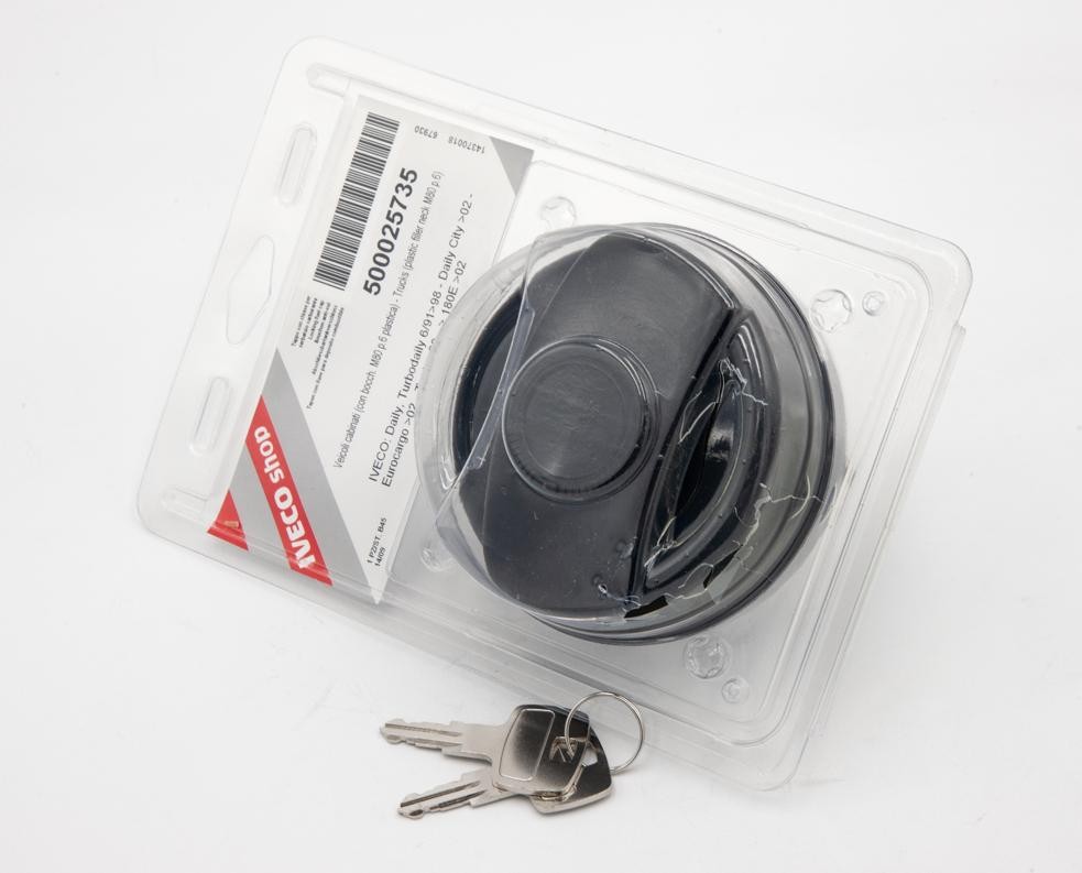 Fecho, recipiente de combustível IVECO 500025735 IVECO 500025735: Tampa do tanque de combustivel Iveco Daily 2021