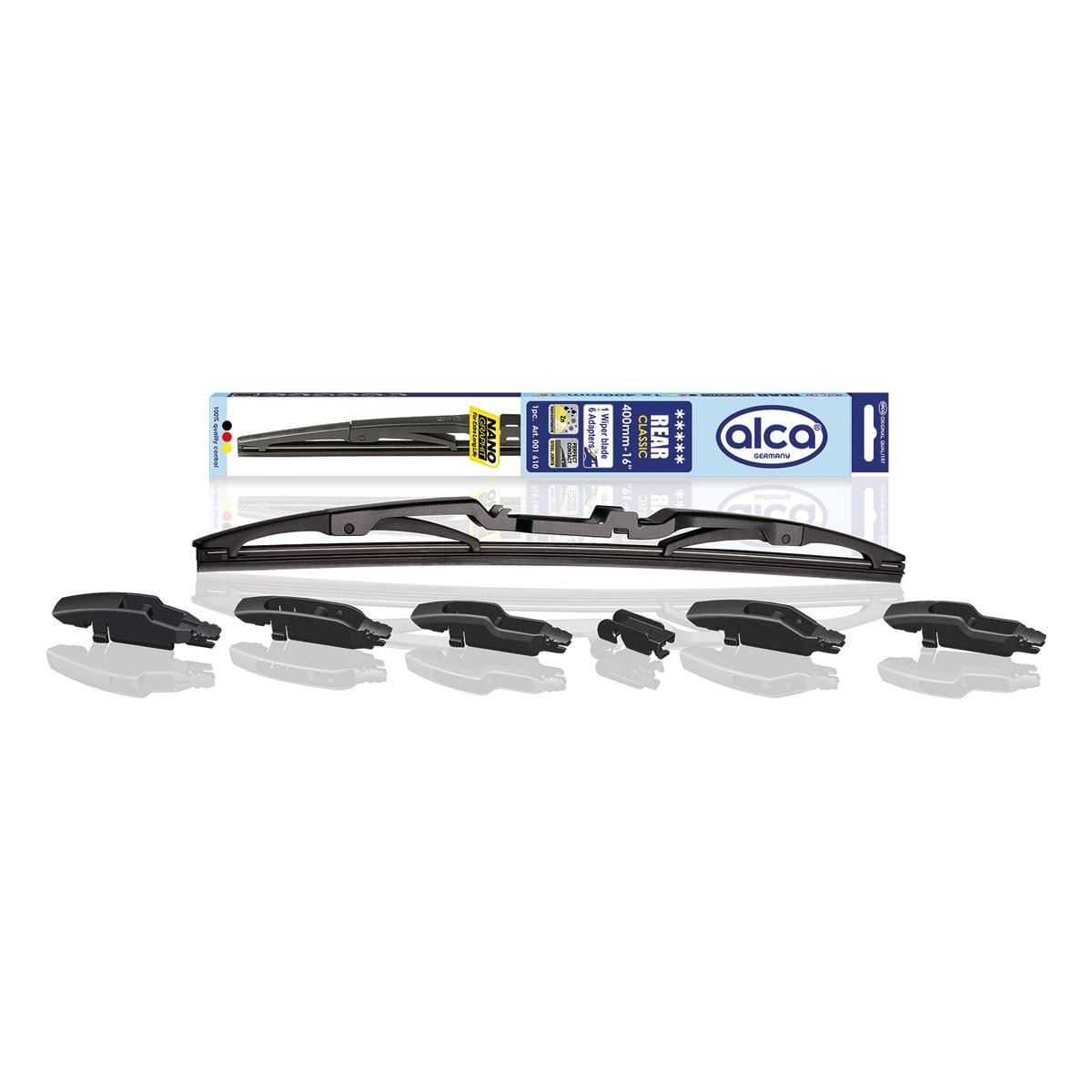 ALCA Vindusvisker bak 001610 Vindusviskerblad SUBARU ALCA REAR CLASSIC 001610