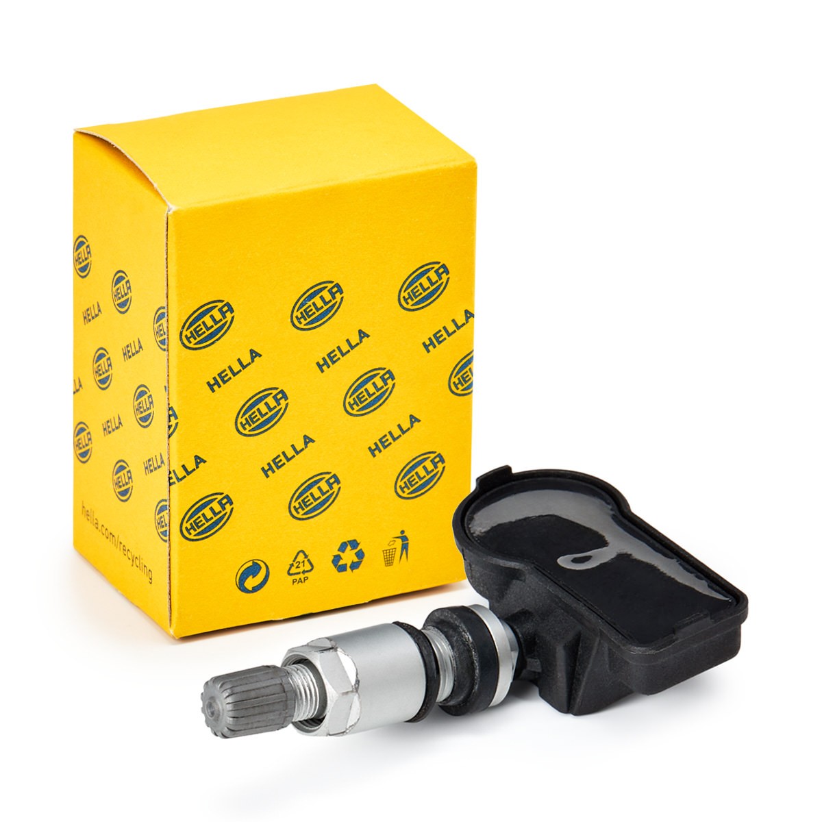 Hjulsensor, kontrollsystem for dekktrykk HELLA 6PP 358 139-471 HELLA 6PP 358 139-471 Dekktrykksensor PORSCHE PANAMERA 2022