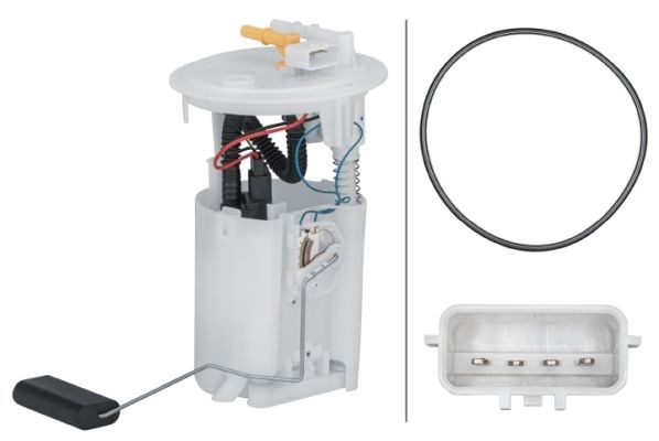 Benzinepomp HELLA 8TF 358 303-021 HELLA 8TF 358 303-021: Brandstoftoevoereenheid Renault VEL SATIS 2025