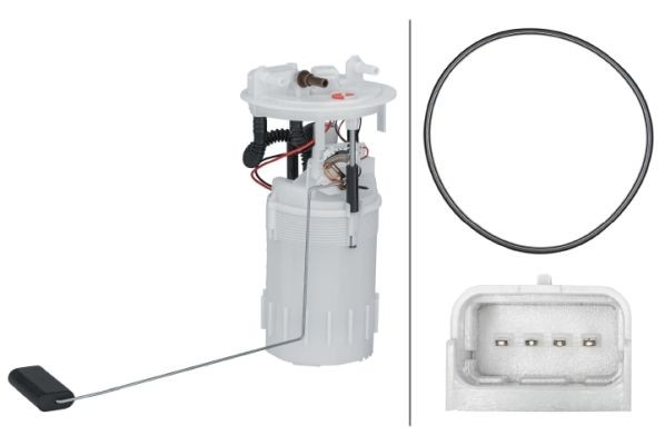 HELLA Μονάδα παροχής καυσίμων 8TF 358 303-251 HELLA 8TF358303-251 Αντλία καυσίμου ηλεκτρικό RENAULT Megane 4 Grandtour τιμες