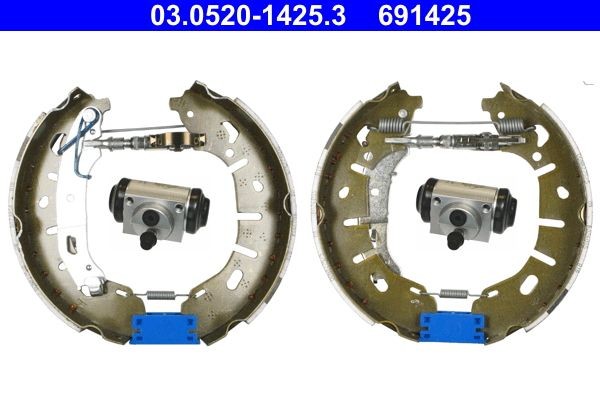 ATE Bremsensatz, Trommelbremse 03.0520-1425.3 ATE 03.0520-1425.3 Bremsensatz, Trommelbremse OPEL Combo D Kasten / Kombi 1.3 CDTI (B05) 95 PS 2017