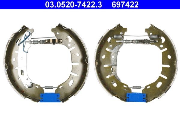 ATE Bremsesko sett 03.0520-7422.3 Bremsesko ATE Fiat FULLBACK 03.0520-7422.3