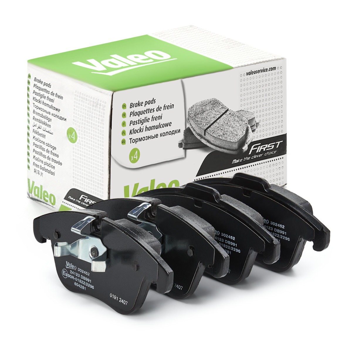 VALEO Piduriklotsid 302452 Sport piduriklotsid VALEO S-TYPE 302452 odav